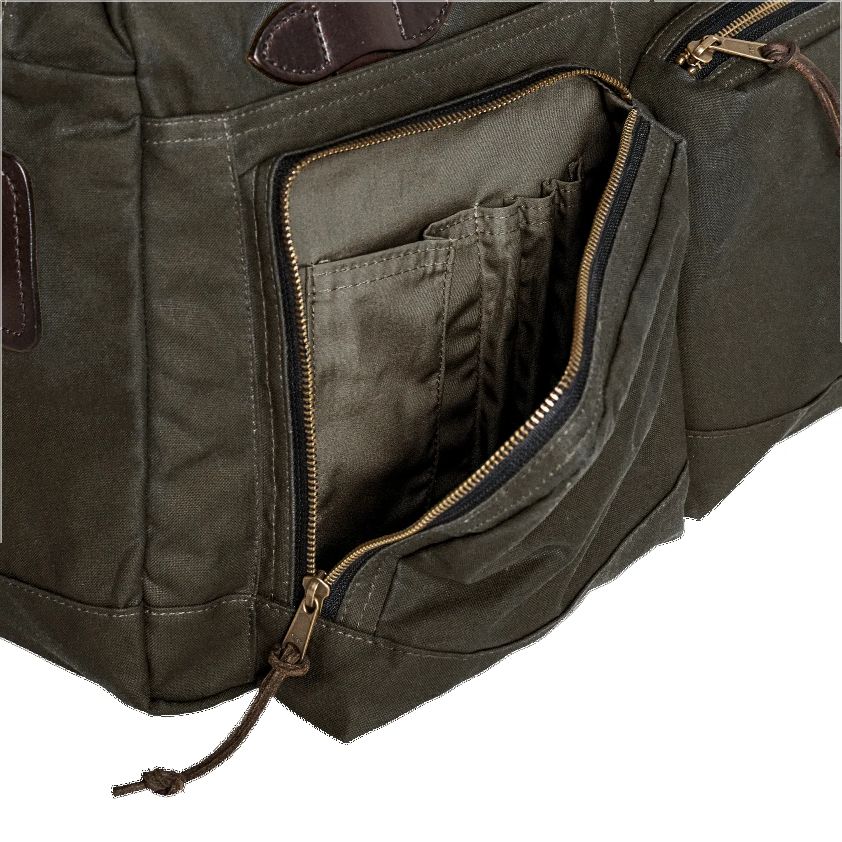 48 Hour Tin Cloth Duffle Bag - Otter Green sold by Cave and Post product image thumbnail 4