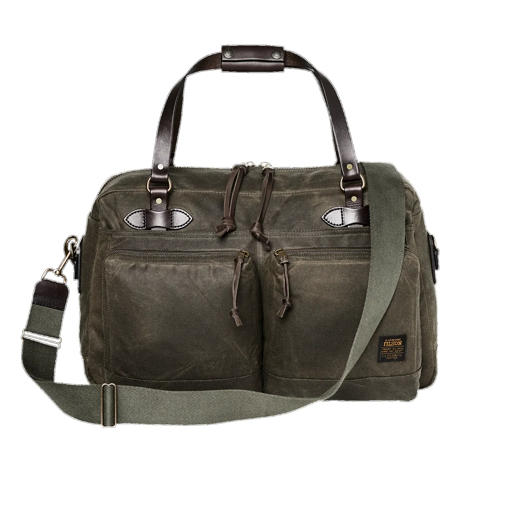 48 Hour Tin Cloth Duffle Bag - Otter Green sold by Cave and Post