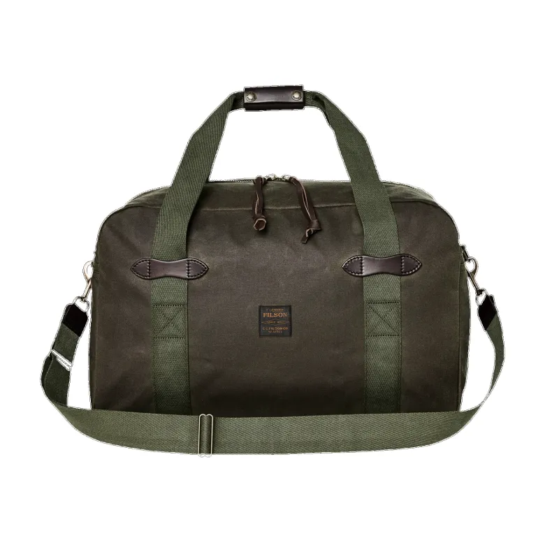 MEDIUM TIN CLOTH DUFFLE BAG - OTTER GREEN sold by Cave and Post
