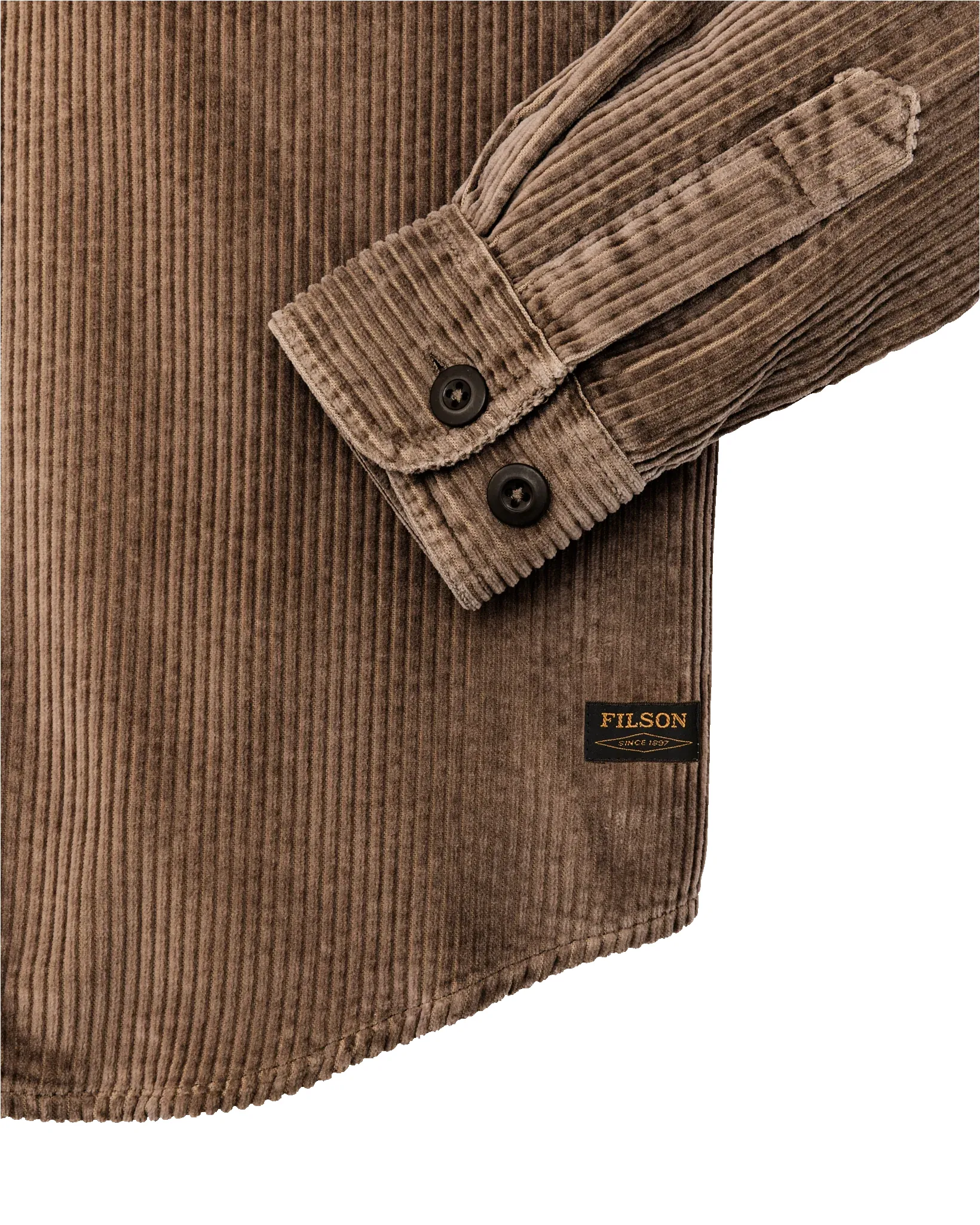 6-wale Corduroy Shirt - Brown sold by Cave and Post product image thumbnail 4