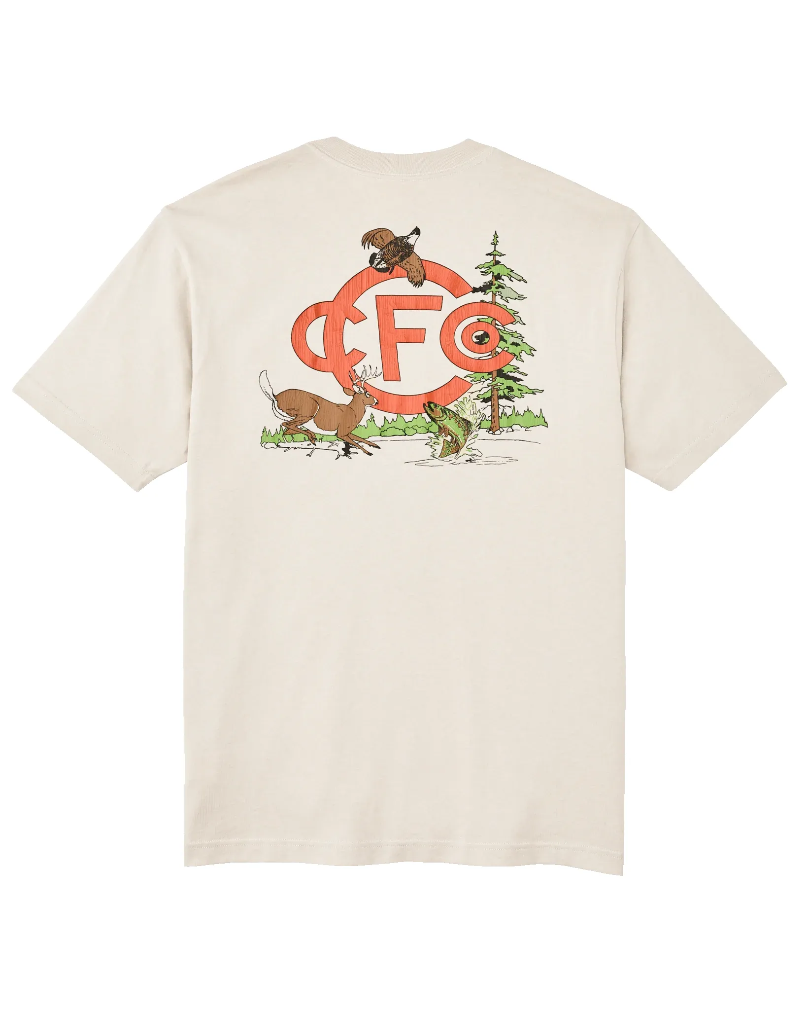Short Sleeve Sportsman Club Graphic T-shirt (frontier) sold by Cave and Post product image thumbnail 2