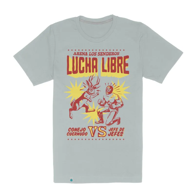 Lucha Libre T-Shirt - Sky Blue made by Sendero Provisions CO