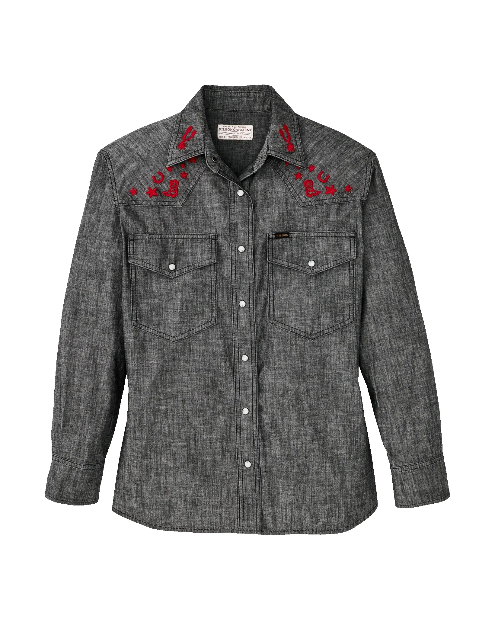 Women's Embroidered Western Shirt sold by Cave and Post