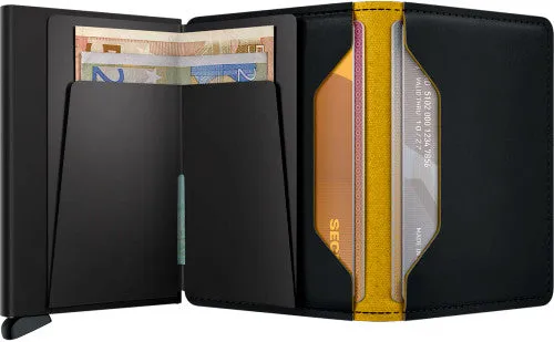 Slimwallet - Matte Black & Ochre sold by Cave and Post product image thumbnail 3