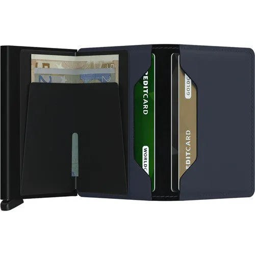 Slimwallet - Matte Nightblue sold by Cave and Post product image thumbnail 4