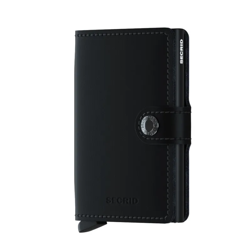 Miniwallet- Matte Black sold by Cave and Post