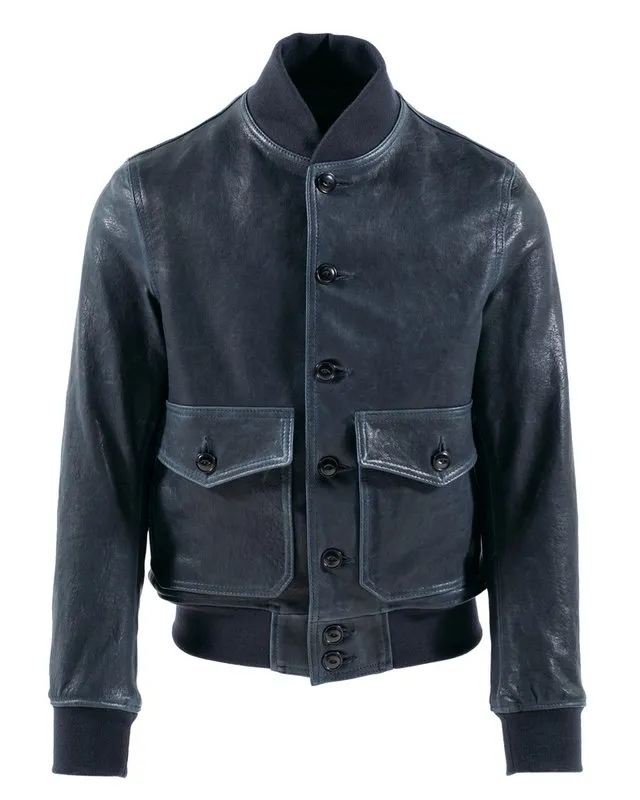 A-1 Flight Jacket (Navy Blue) sold by Cave and Post