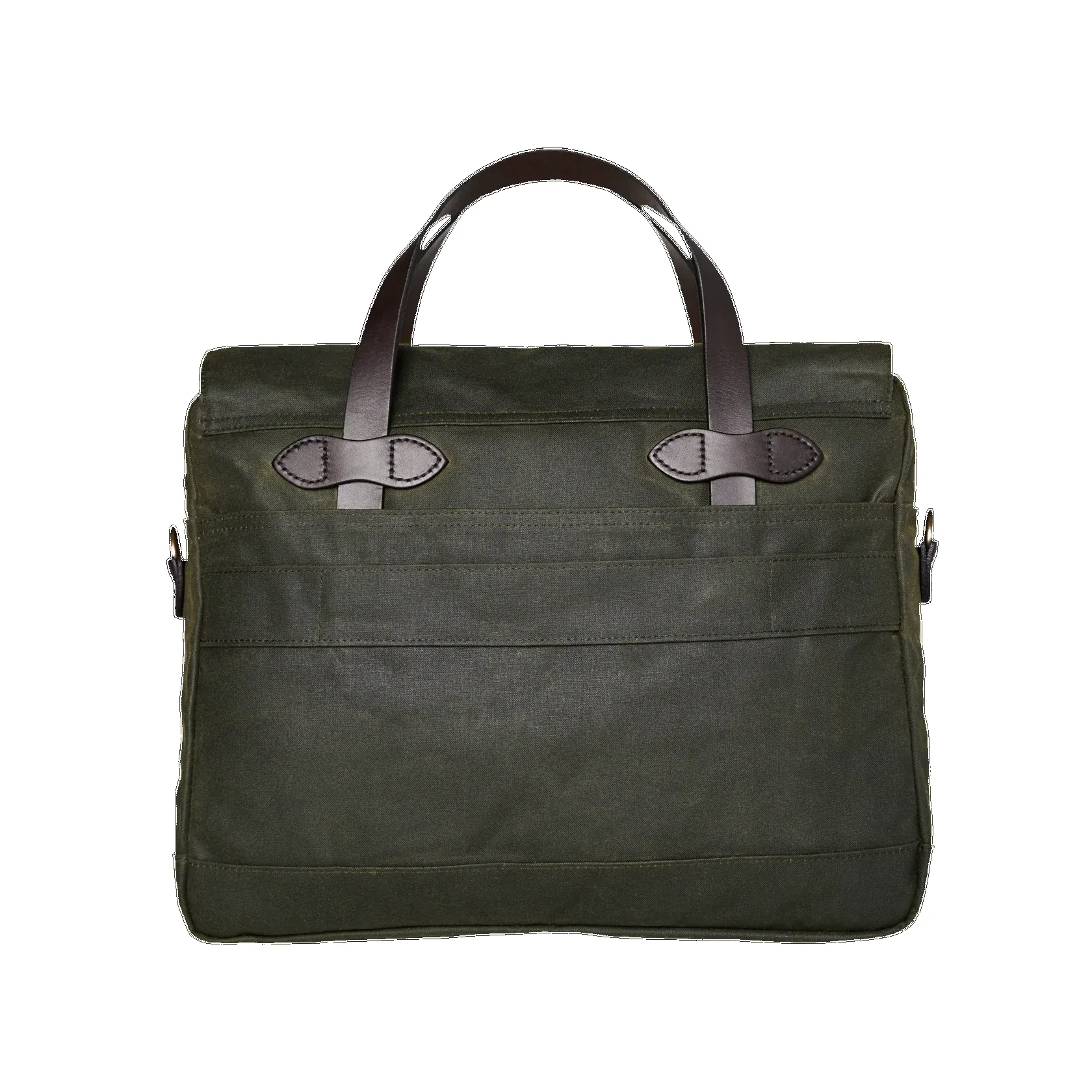 24 Hour Tin Cloth Briefcase - Otter Green sold by Cave and Post product image thumbnail 2