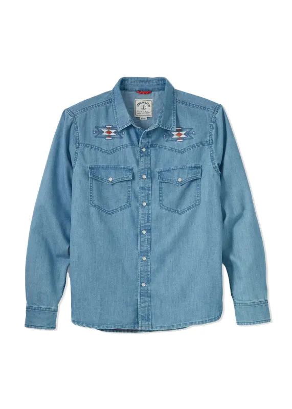 Tonopah Shirt - Bleach sold by Cave and Post