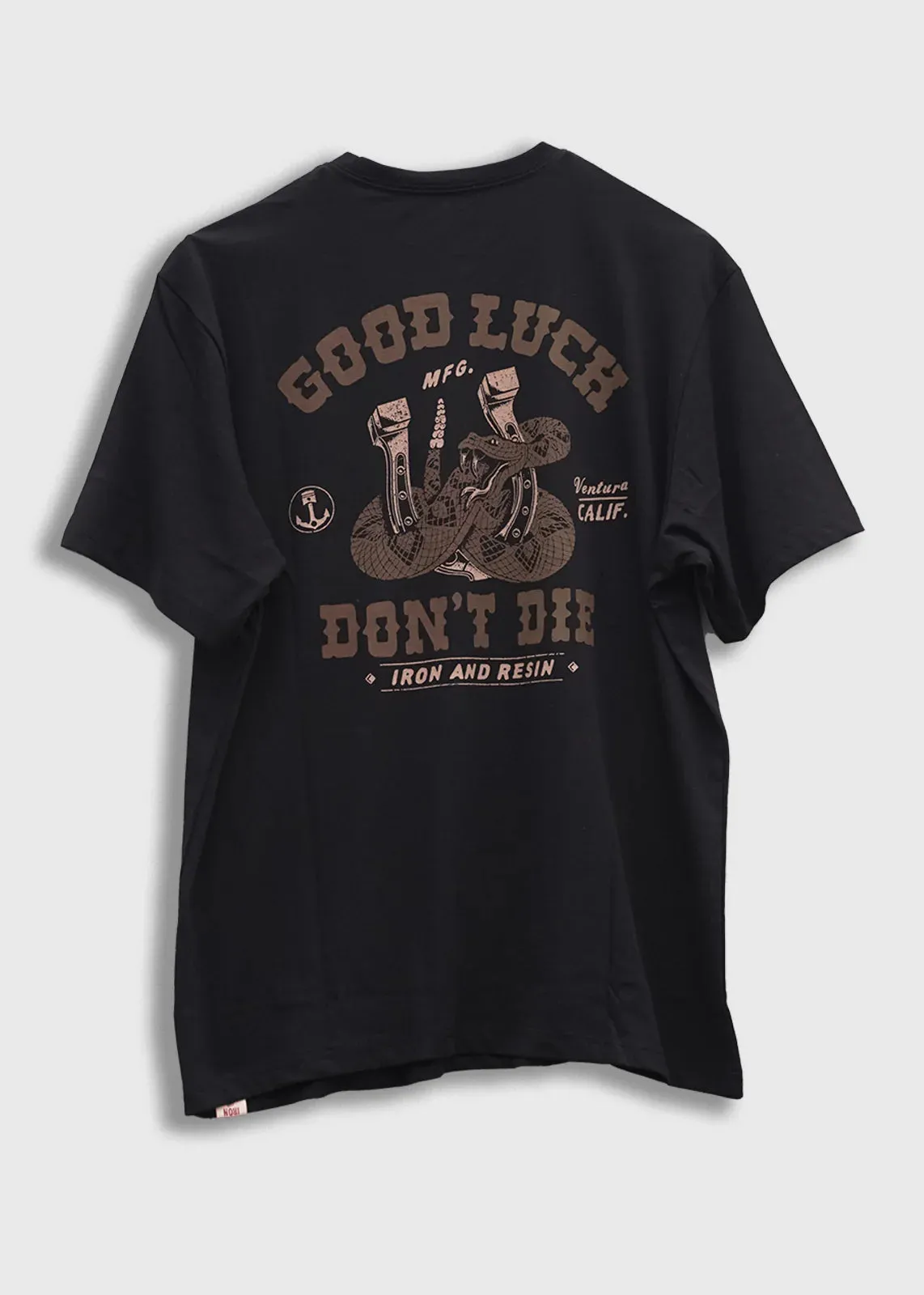 Lucky Horseshoe Tee sold by Cave and Post product image thumbnail 2