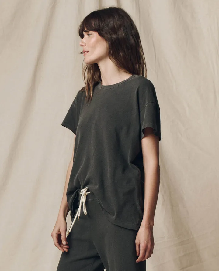 The Boxy Crew. Washed Black. sold by Cave and Post product image thumbnail 3