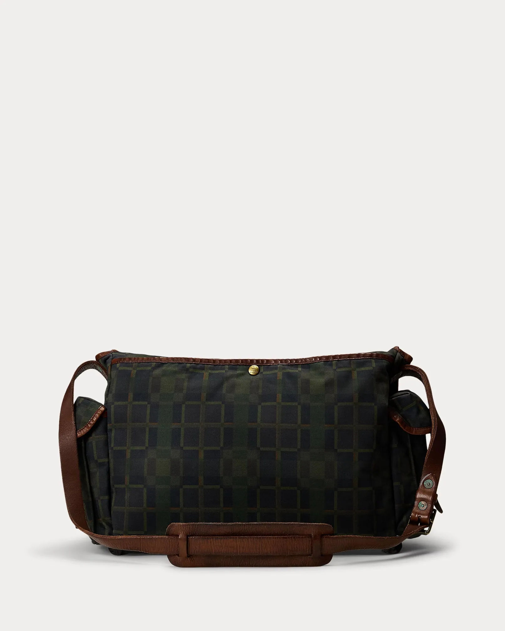 RRL Check-Print Oilcloth Messenger Bag sold by Cave and Post product image thumbnail 3
