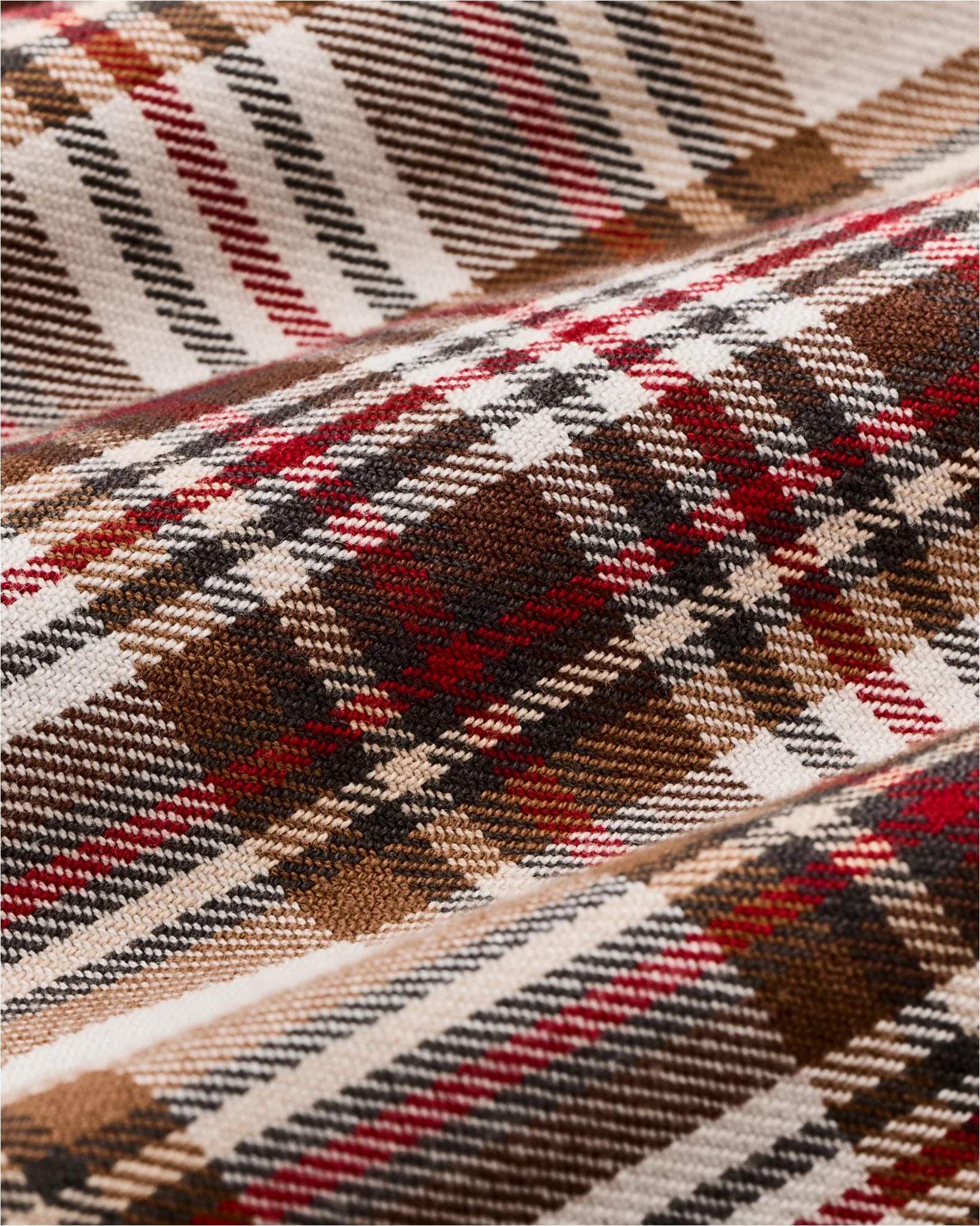 The Rangeland Flannel Shirt - Red / Brown Plaid sold by Cave and Post product image thumbnail 4