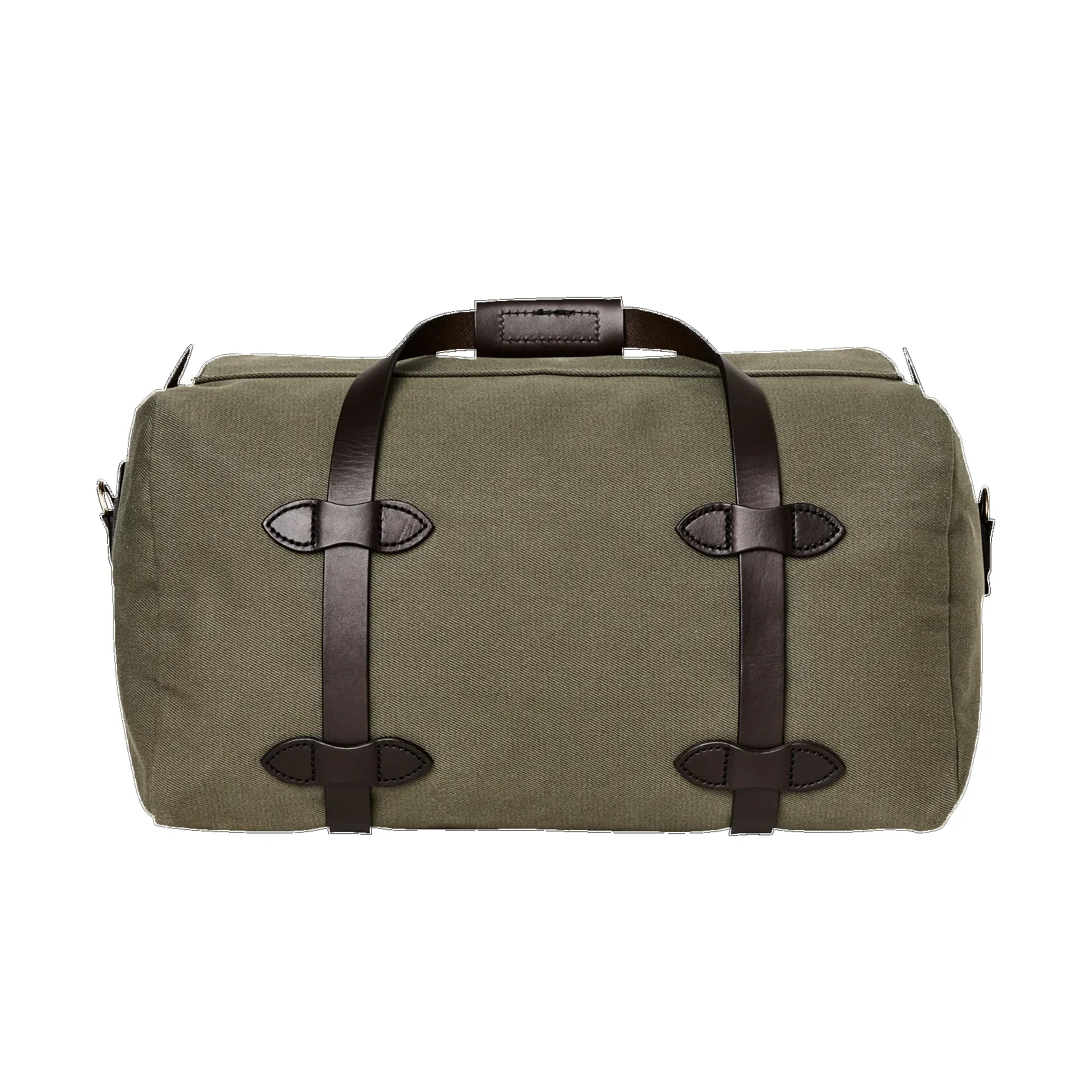 SMALL RUGGED TWILL DUFFLE - OTTER GREEN sold by Cave and Post product image thumbnail 2