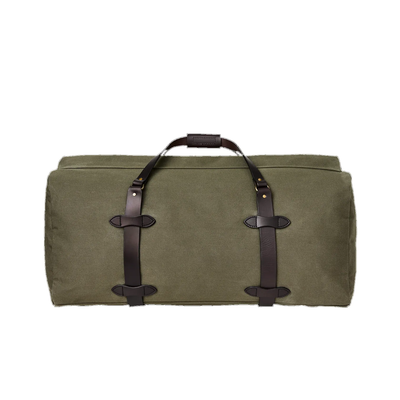 LARGE RUGGED TWILL DUFFLE - OTTER GREEN sold by Cave and Post product image thumbnail 2