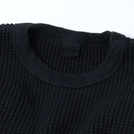 BIG WAFFLE T-SHIRT - BLACK sold by Cave and Post product image thumbnail 2