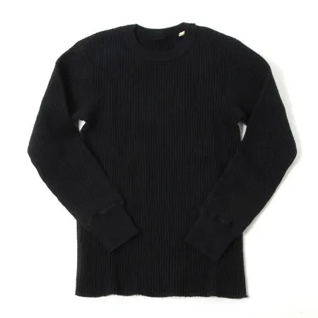 BIG WAFFLE T-SHIRT - BLACK sold by Cave and Post