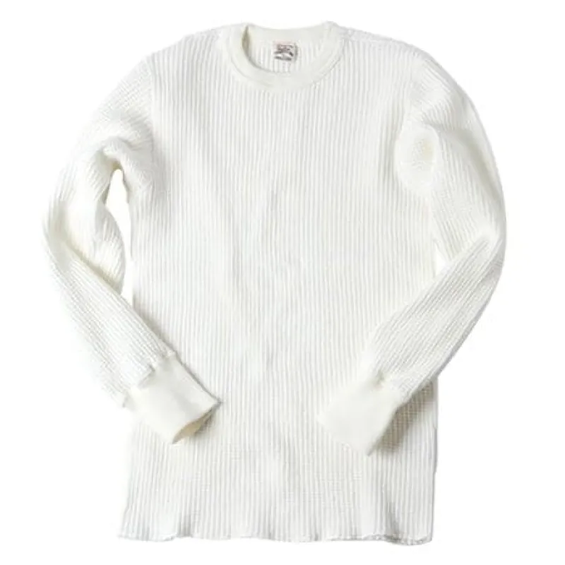 BIG WAFFLE T-SHIRT - OFF WHITE sold by Cave and Post