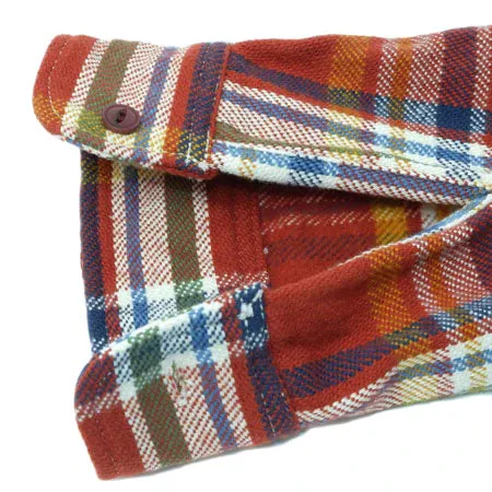 Heavy Flannel Shirt - Red sold by Cave and Post product image thumbnail 5