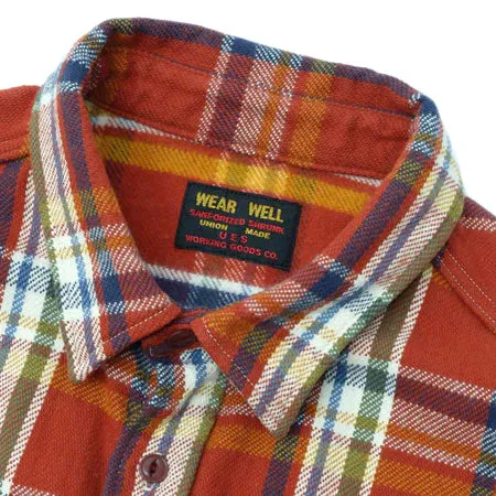 Heavy Flannel Shirt - Red sold by Cave and Post product image thumbnail 3