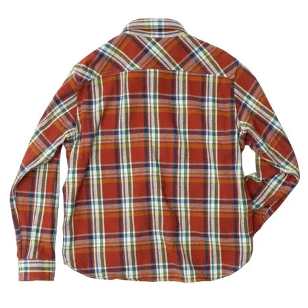 Heavy Flannel Shirt - Red sold by Cave and Post product image thumbnail 2