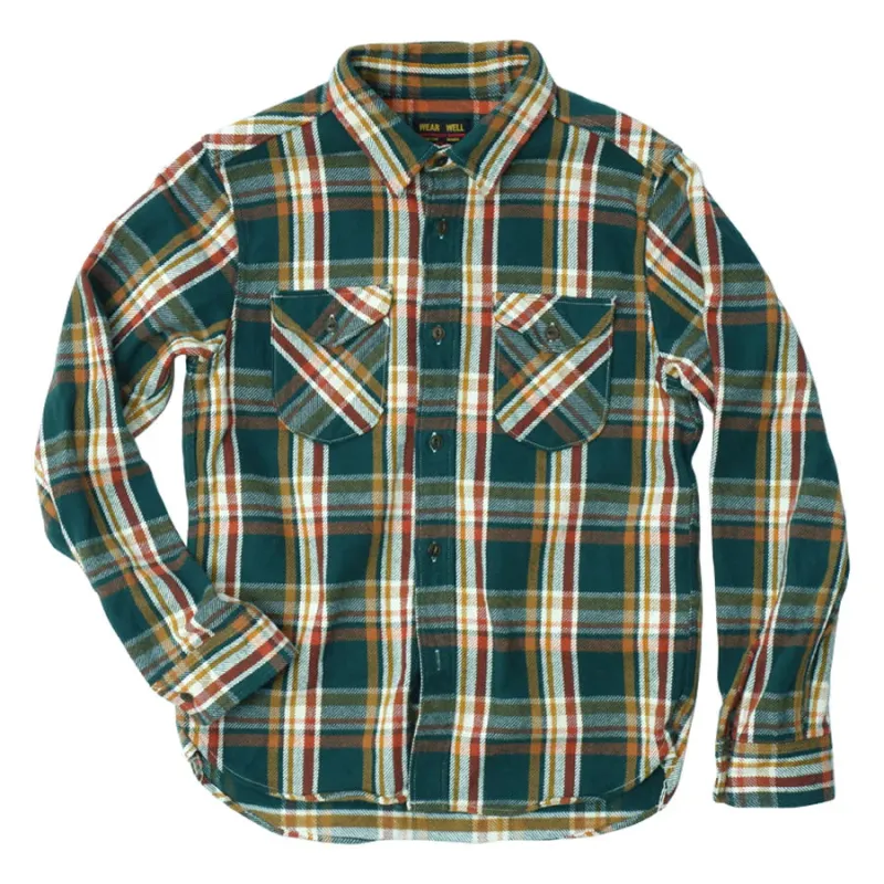 Heavy Flannel Shirt - Red sold by Cave and Post