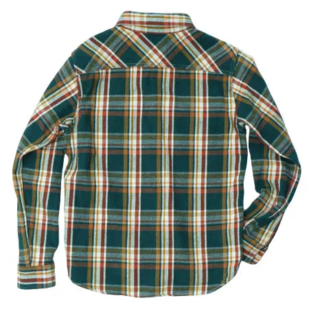 Heavy Flannel Shirt - Green sold by Cave and Post product image thumbnail 2