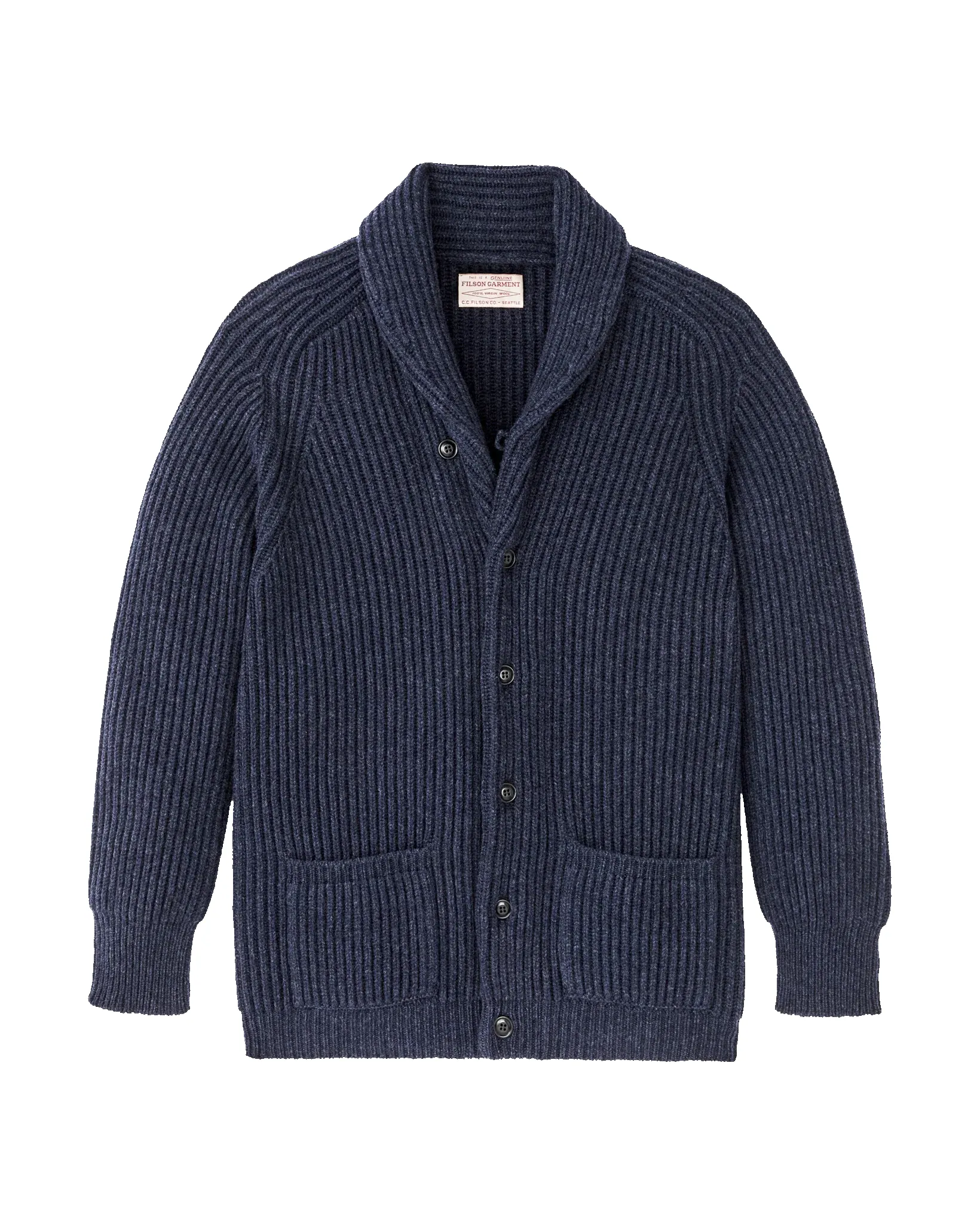 Bristol Cardigan Sweater - Navy sold by Cave and Post product image thumbnail 5