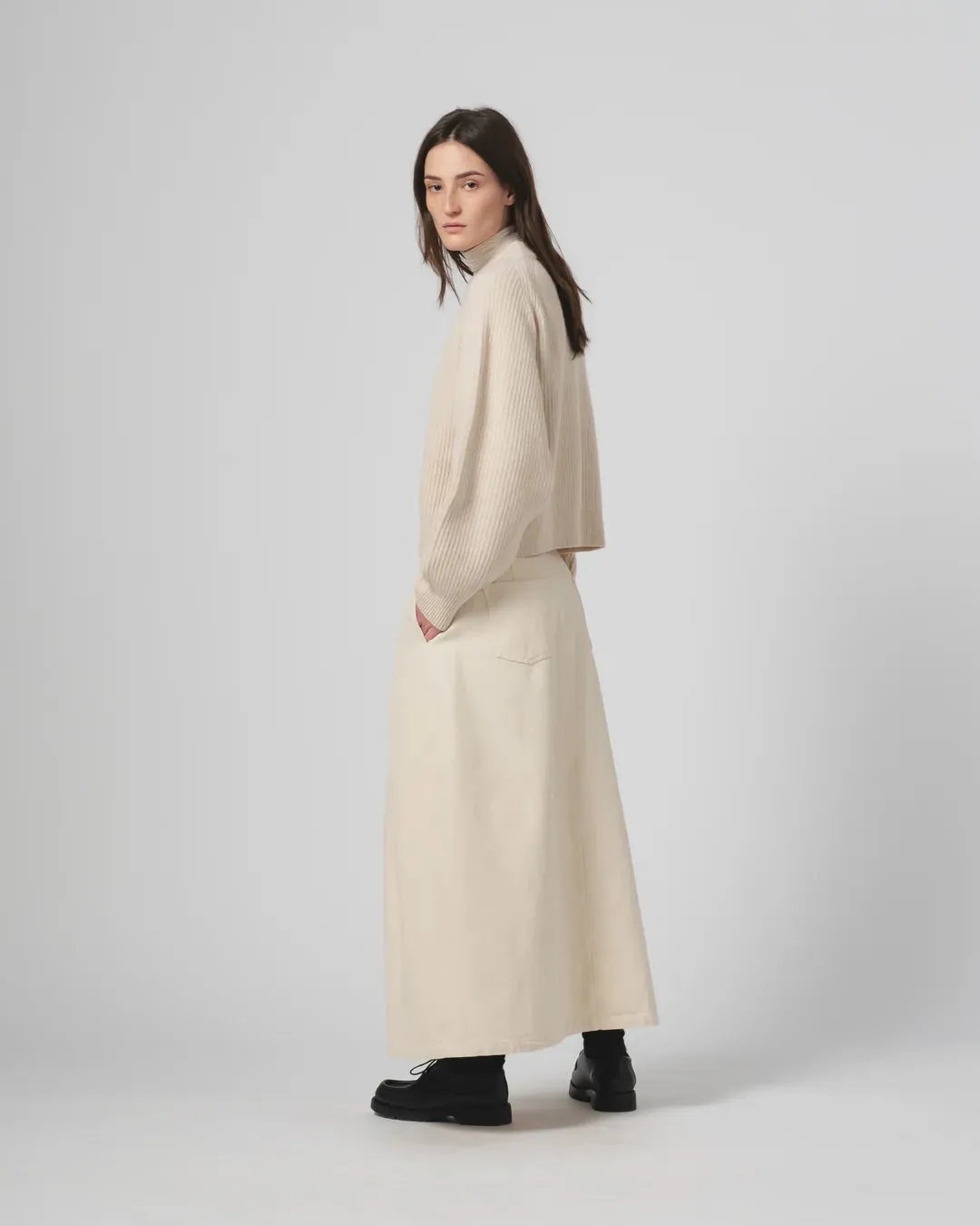 G.o.D Bulb Skirt Canvas Wheat sold by Cave and Post product image thumbnail 4