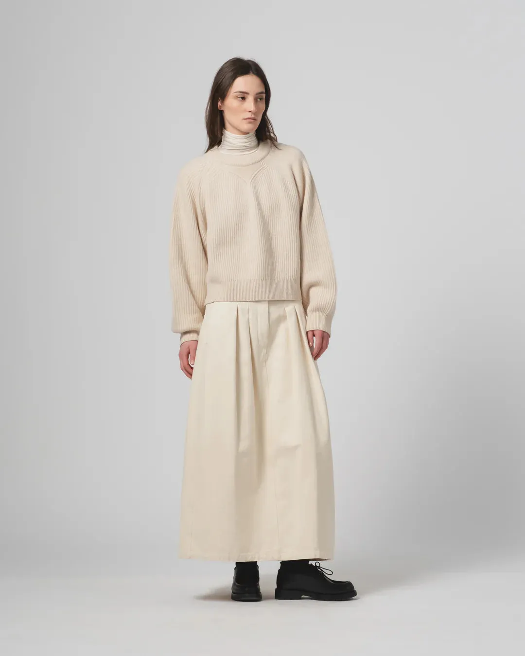 G.o.D Bulb Skirt Canvas Wheat sold by Cave and Post product image thumbnail 2