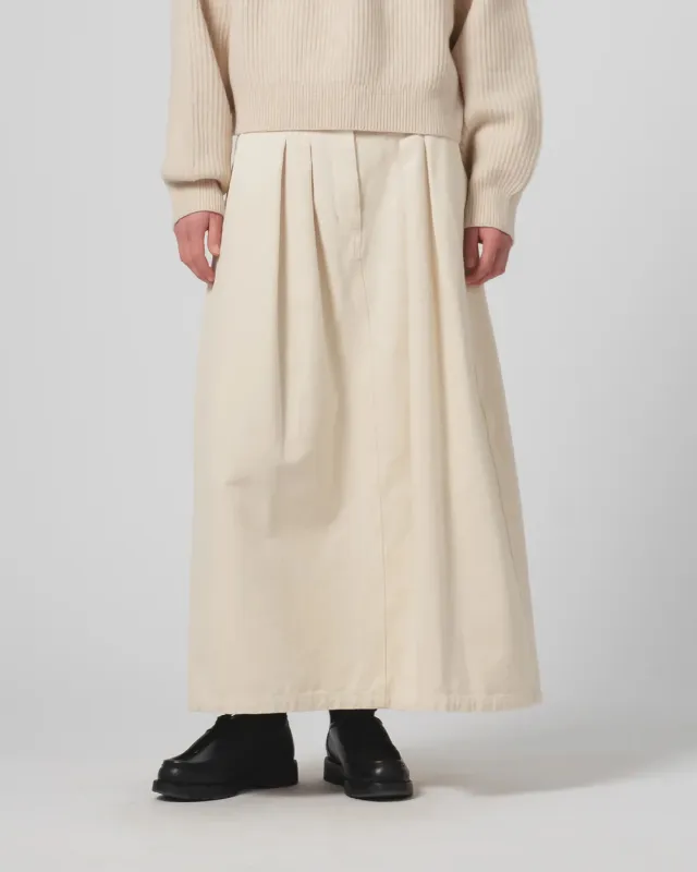 G.o.D Bulb Skirt Canvas Wheat sold by Cave and Post