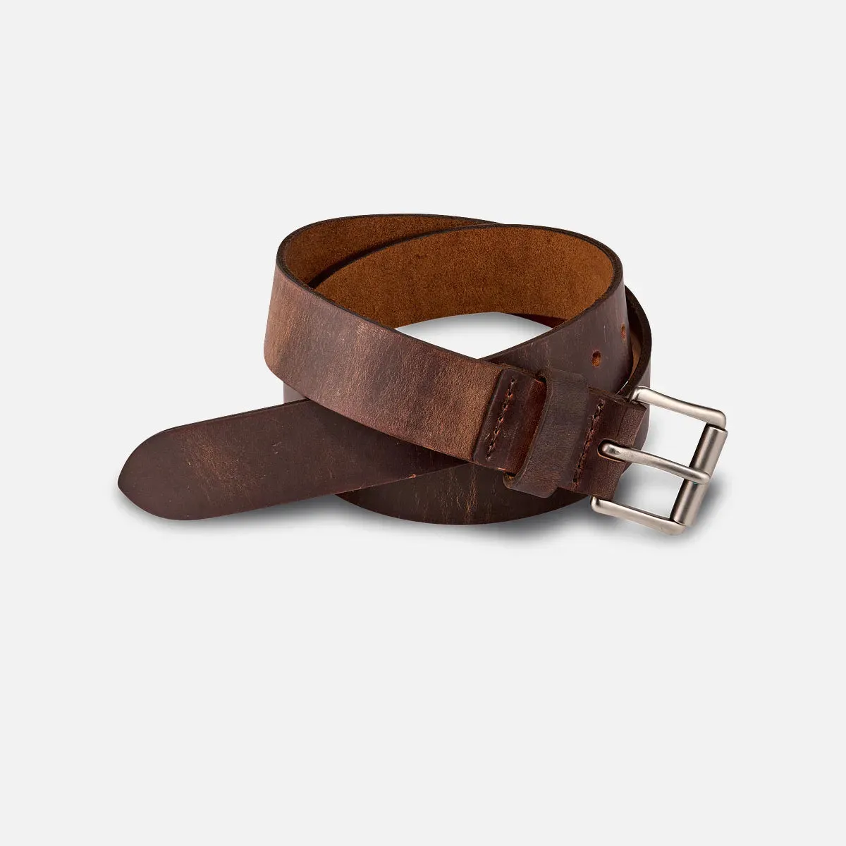 Classic Heritage Leather Belt - Copper Rough & Tough sold by Cave and Post
