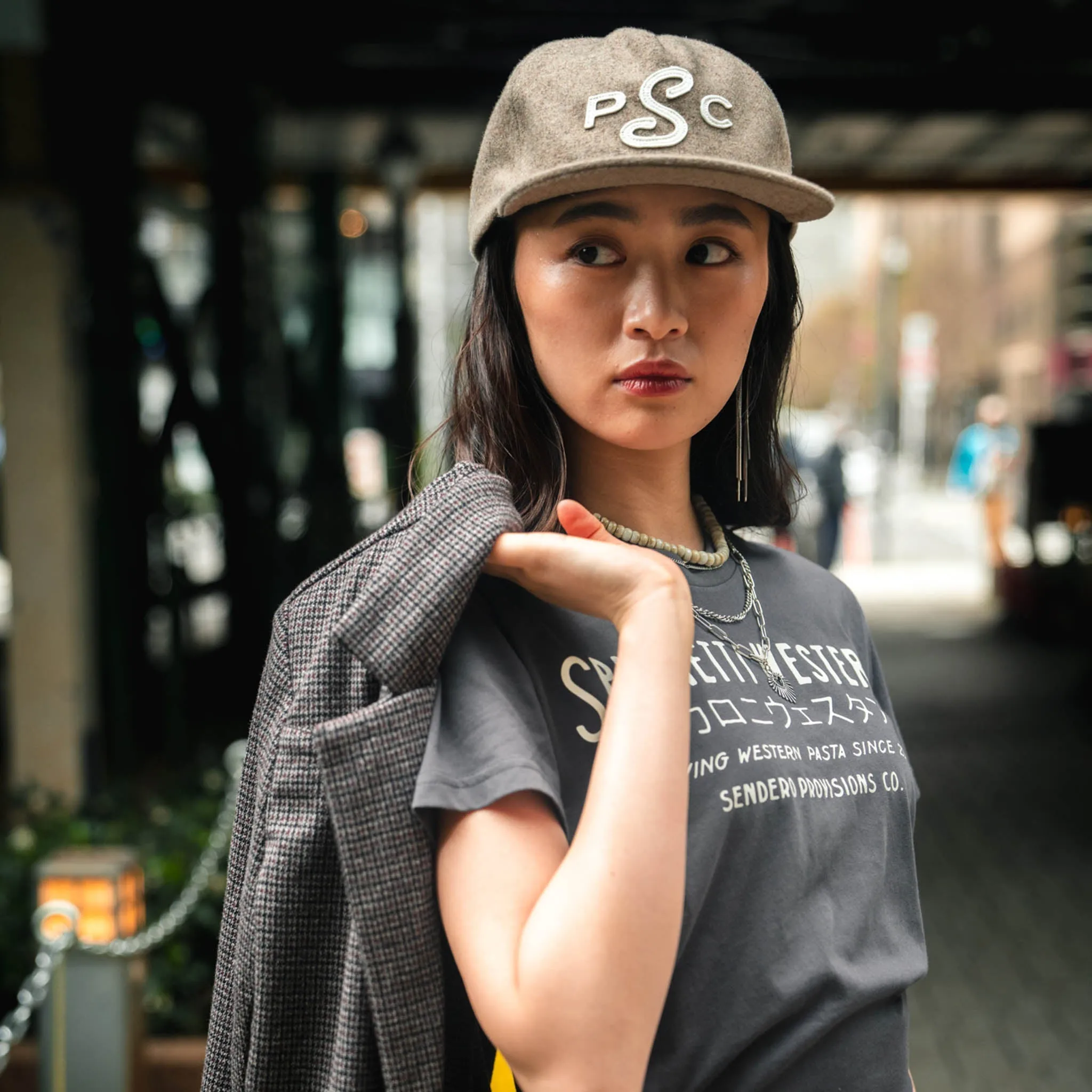 Spaghetti Western Boxy Tee - Vintage Black sold by Cave and Post product image thumbnail 3