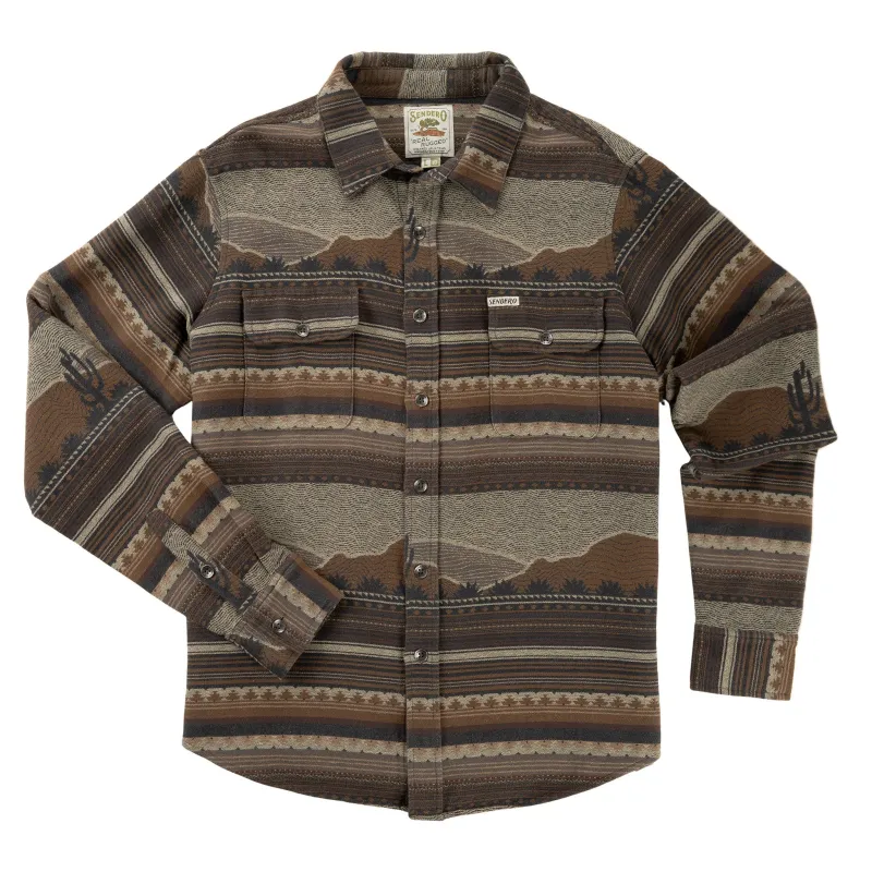 Boquillas Long Sleeve Shirt - Brown sold by Cave and Post