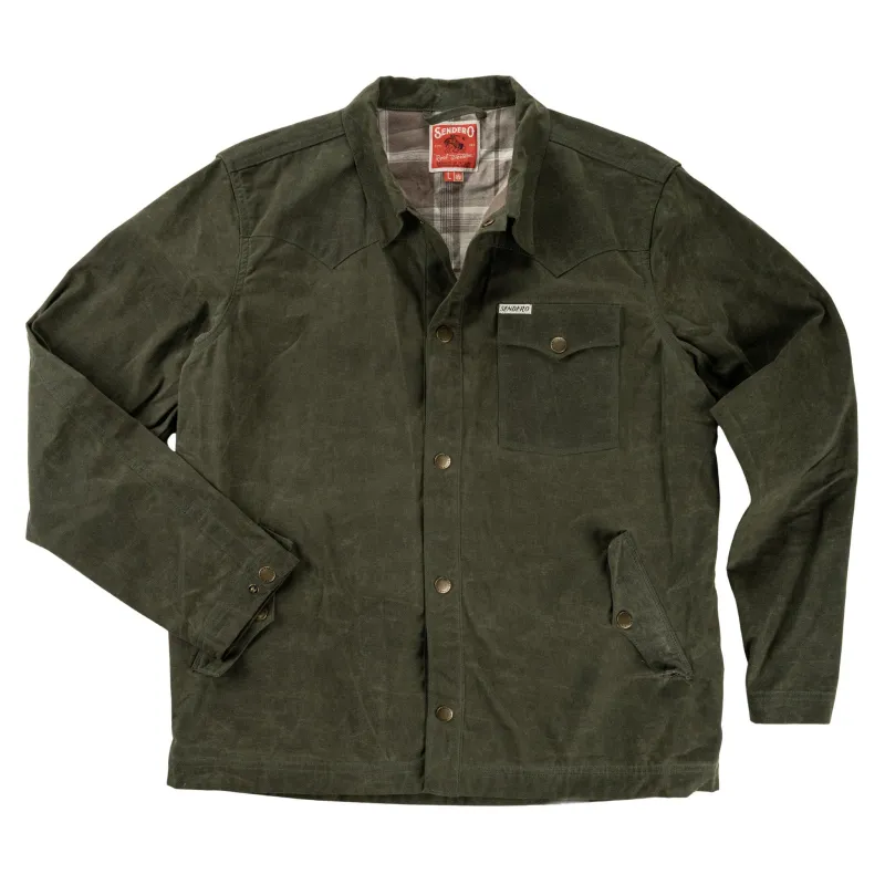 Rancho Waxed Jacket - Badlands Sage sold by Cave and Post