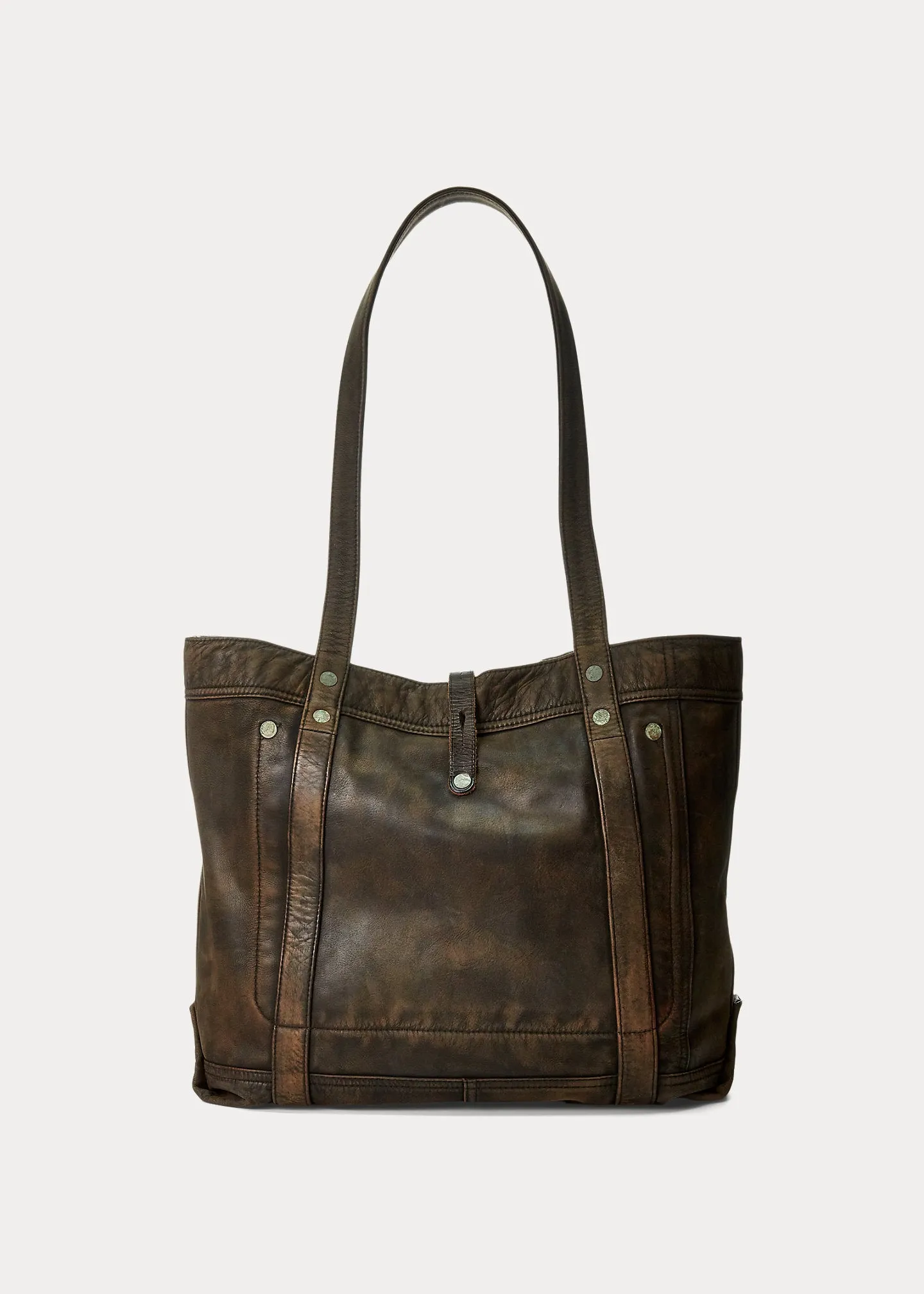 RRL Leather Tote sold by Cave and Post product image thumbnail 3