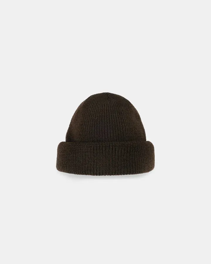 Wool Knit Watch Cap - Brown sold by Cave and Post product image thumbnail 2