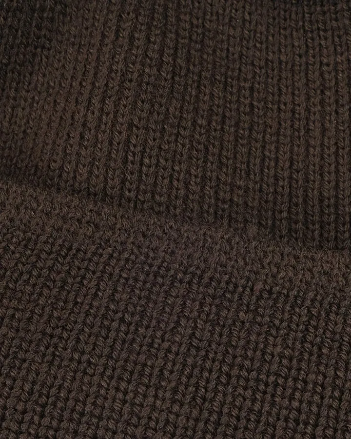 Wool Knit Watch Cap - Brown sold by Cave and Post product image thumbnail 3