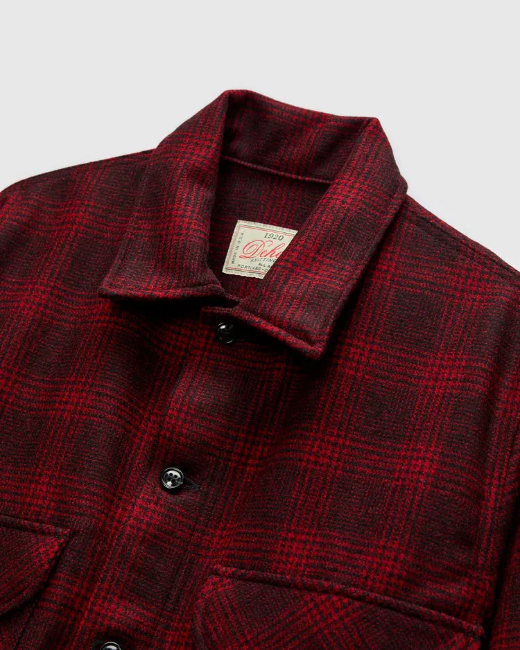 Skyline Overshirt - Melton Wool/Canyon Plaid sold by Cave and Post product image thumbnail 2