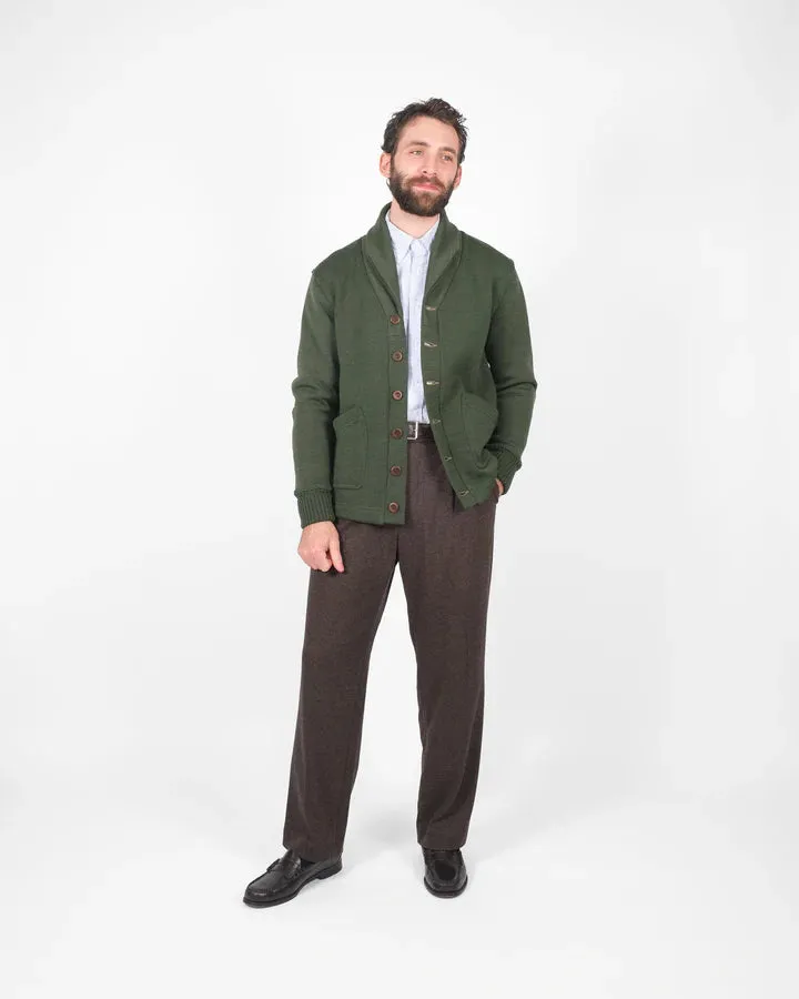 Shawl Sweater Coat 2.0 spruce sold by Cave and Post product image thumbnail 2