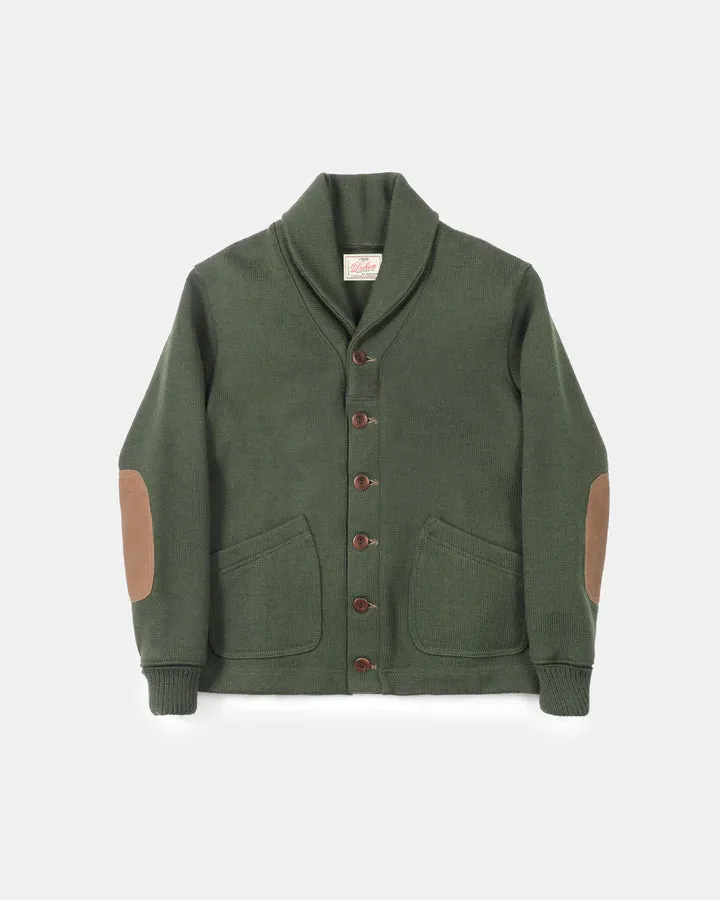 Shawl Sweater Coat 2.0 spruce sold by Cave and Post