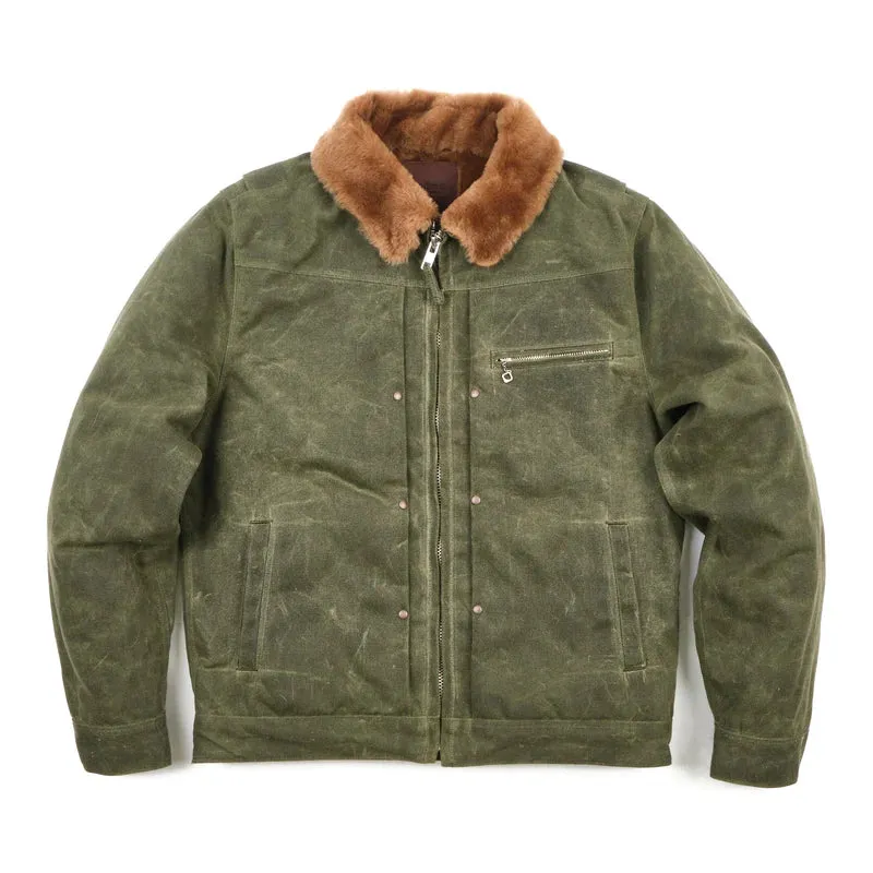 RJ-2 Waxed Canvas 20 Ounce Olive sold by Cave and Post
