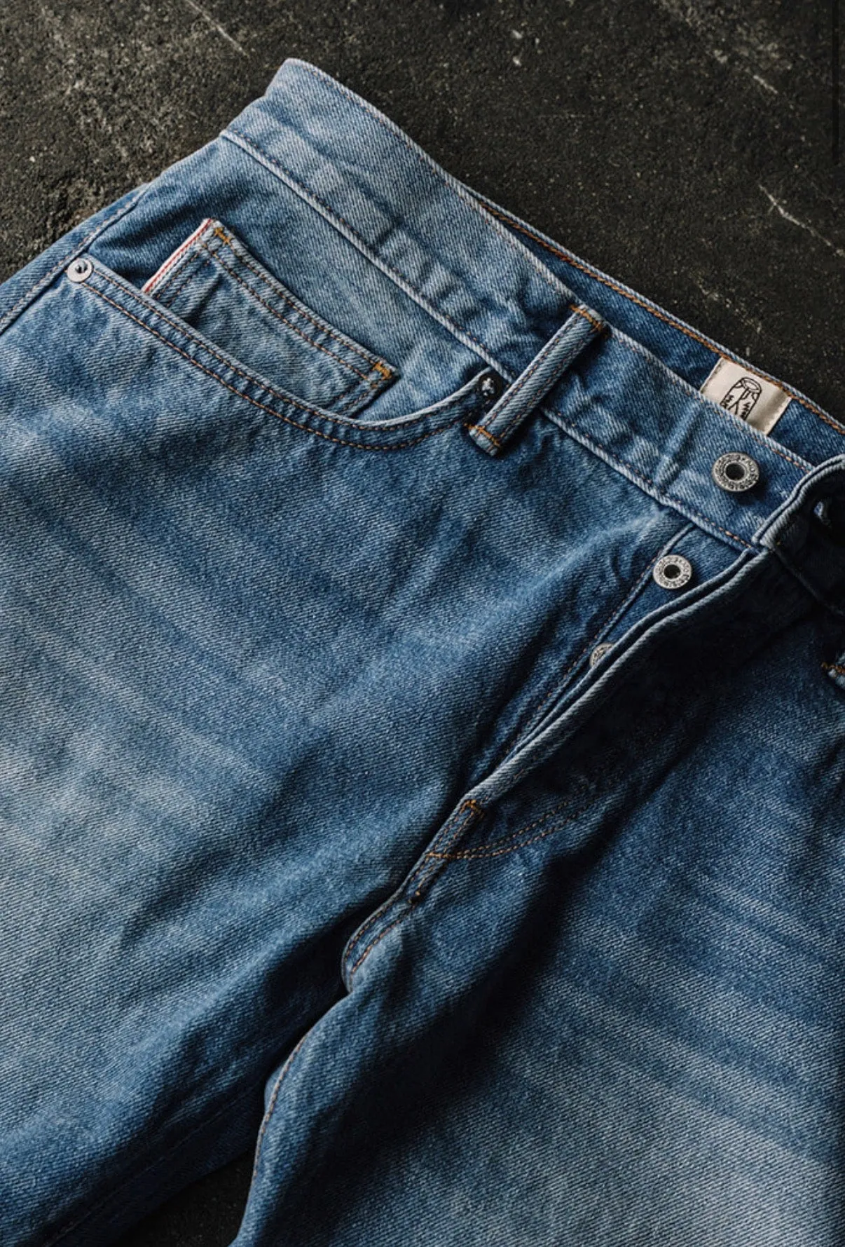 The Hammer Straight Natural Slub Indigo - Bobby 12.5oz Selvedge sold by Cave and Post product image thumbnail 2