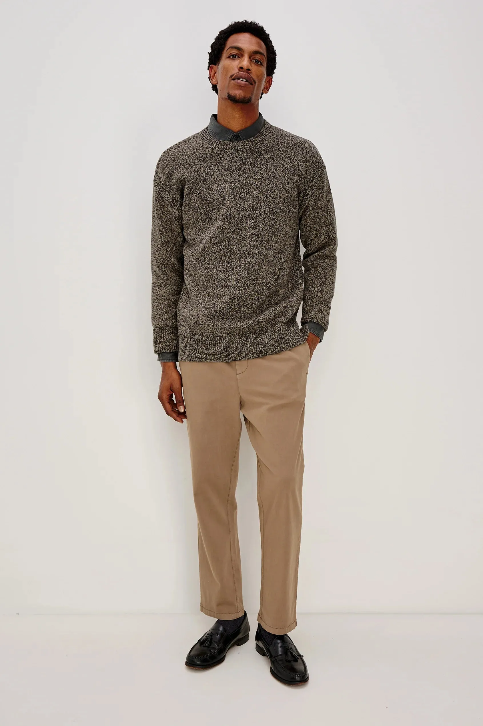 Bryce Sweater Navy Cedar sold by Cave and Post product image thumbnail 3