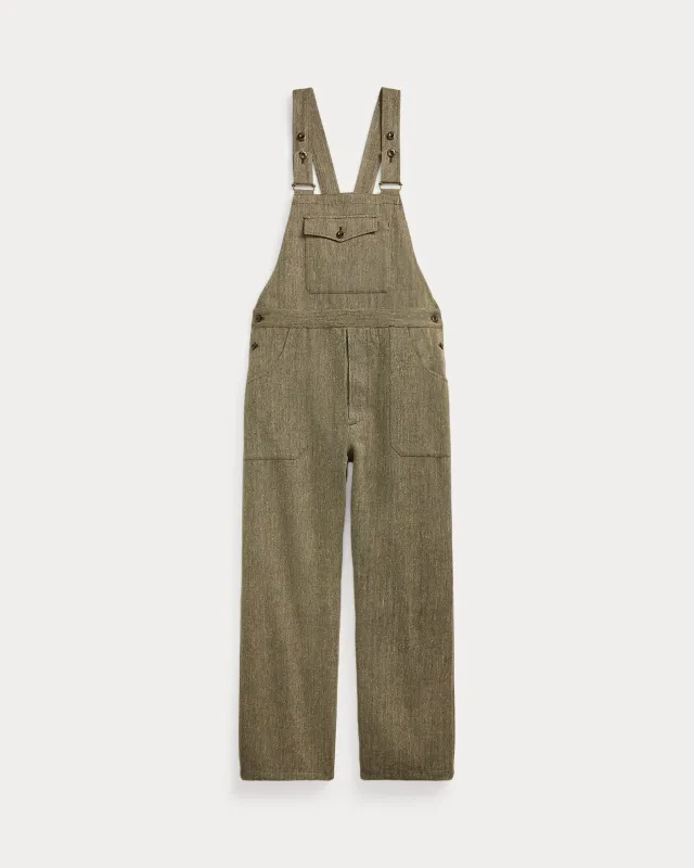 RRL Wool-Blend Herringbone Overall sold by Cave and Post
