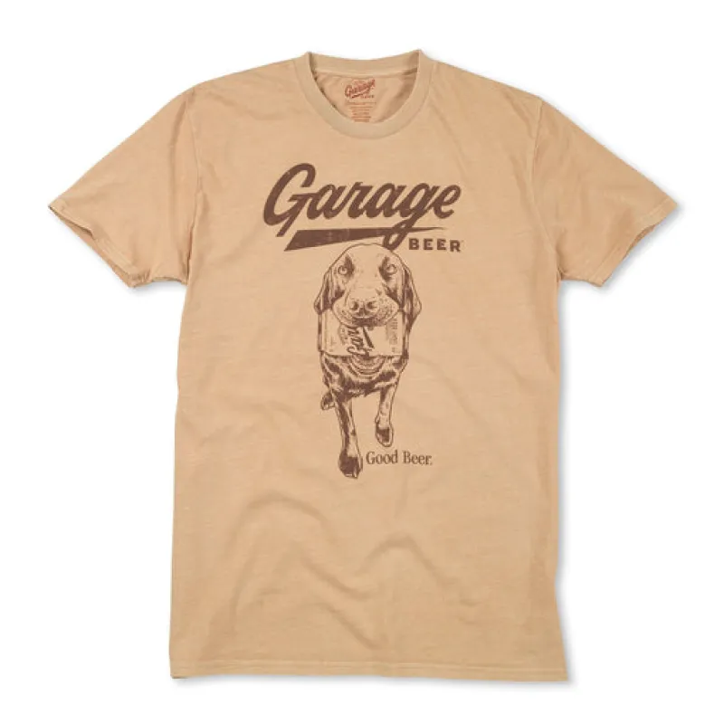 RL Pigment Tshirt Garage Beer sold by Cave and Post