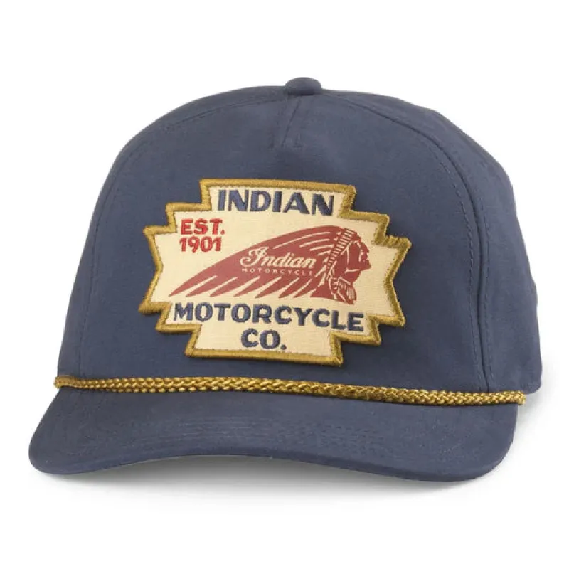 Canvas Cappy Hat Indian Motorcycle sold by Cave and Post