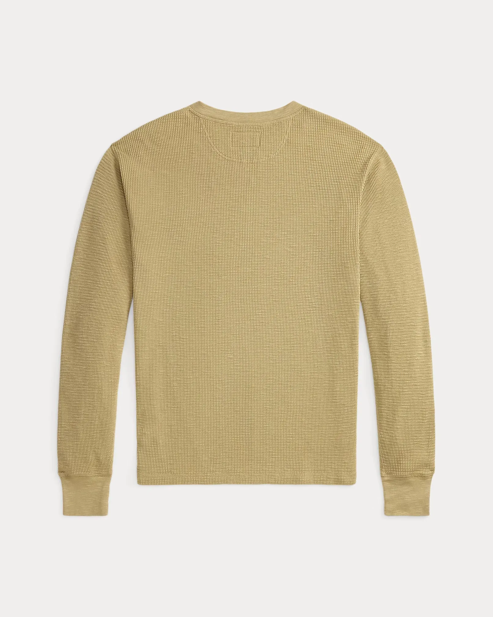 RRL Garment-Dyed Waffle-Knit Henley Shirt sold by Cave and Post product image thumbnail 2