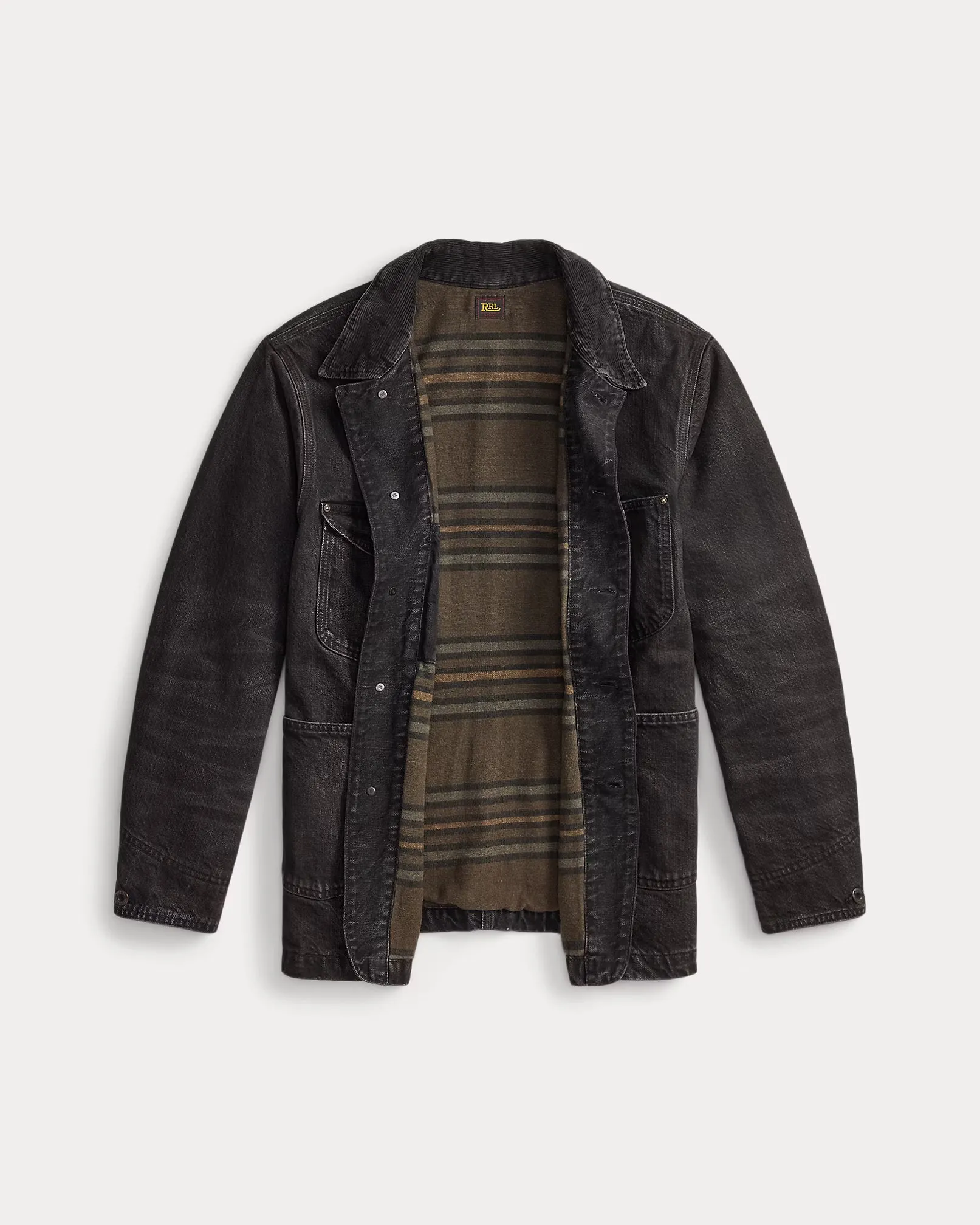 RRL Corduroy-Collar Denim Jacket sold by Cave and Post product image thumbnail 3