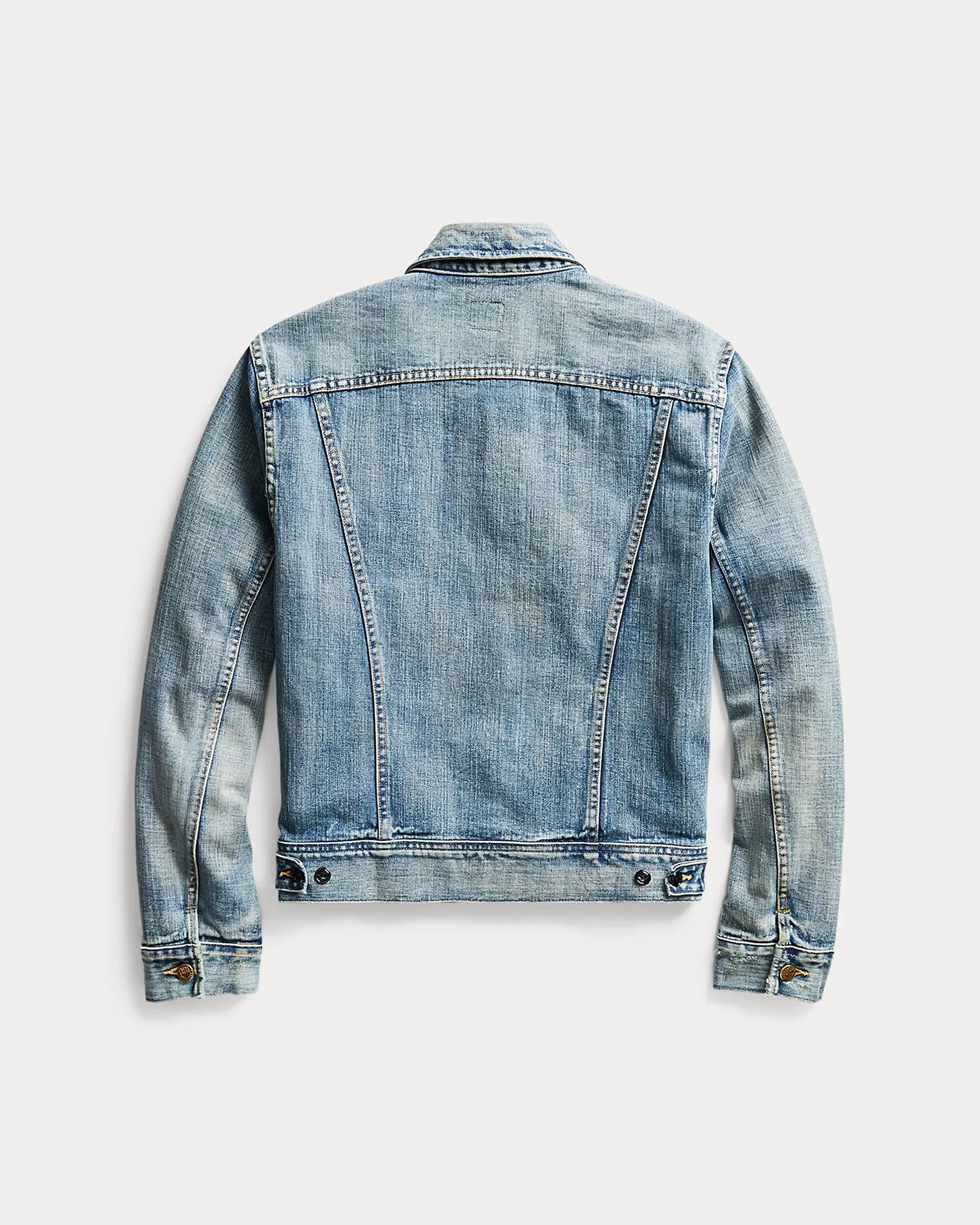 RRL Leeland Indigo Denim Trucker Jacket sold by Cave and Post product image thumbnail 2